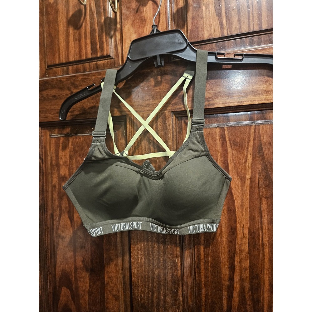 Victoria's Secret Sport 32C Incredible Lightweight Max Sports Bra Green